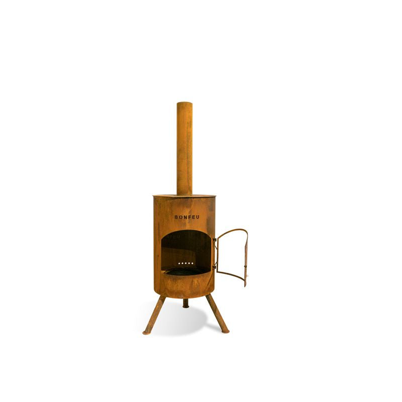 BonFeu, BonTon 50, Outdoor Fireplace, Rust