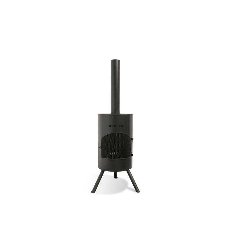 Bonfeu, BonTon 40, Outdoor Fireplace, Black