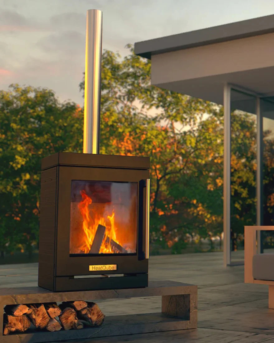 Buy Wood Burning Outdoor Heaters at Sal's Place: Where Fire Meets Fun!