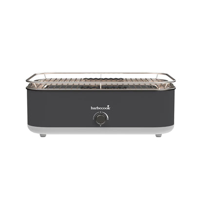 E-Carlo Barbecook Midnight Grey Electric BBQ – Compact Balcony Grill
