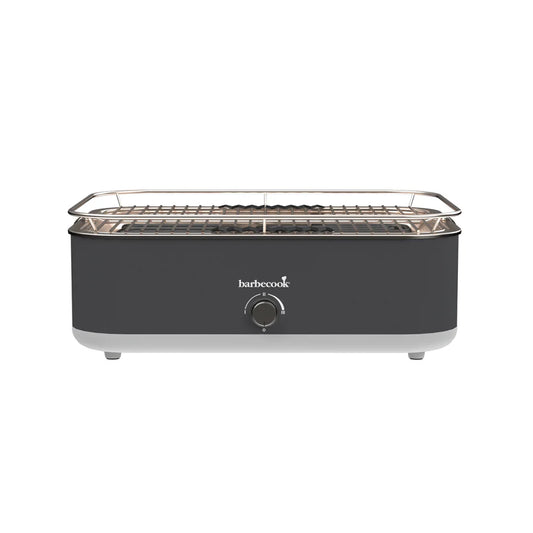 E-Carlo Barbecook Midnight Grey Electric BBQ – Compact Balcony Grill