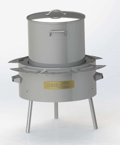GrillSymbol 160 L Gas Soup Station for Large Scale Catering and Events