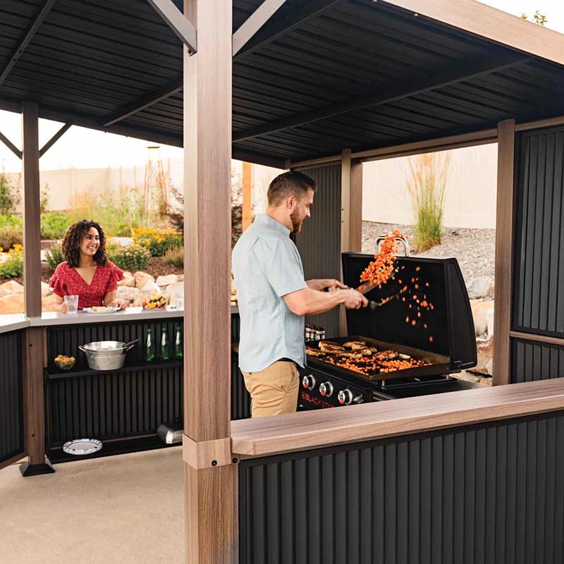 BBQ Shack – Outdoor Garden Shelter for Barbecues and Entertaining