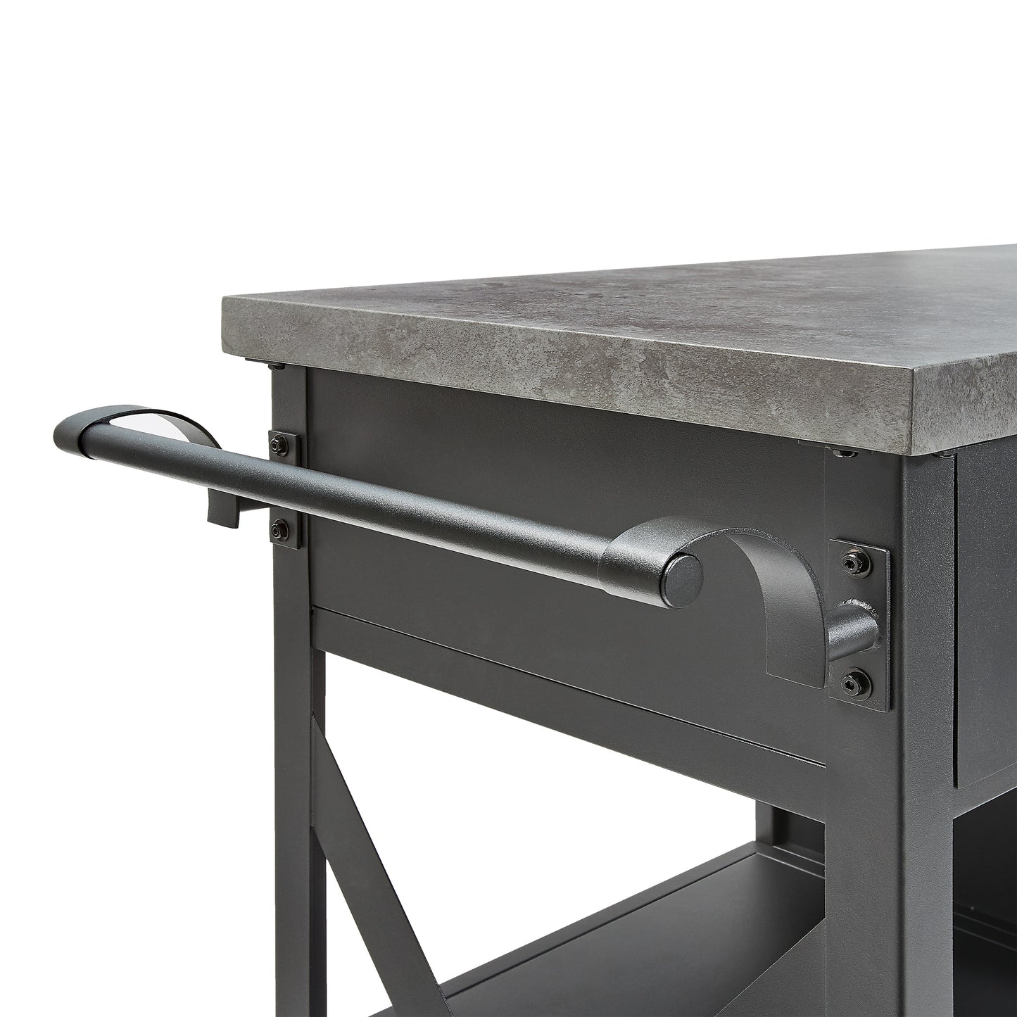 Trolley XL Outdoor Serving and Prep Station with Drawers and Large Workspace