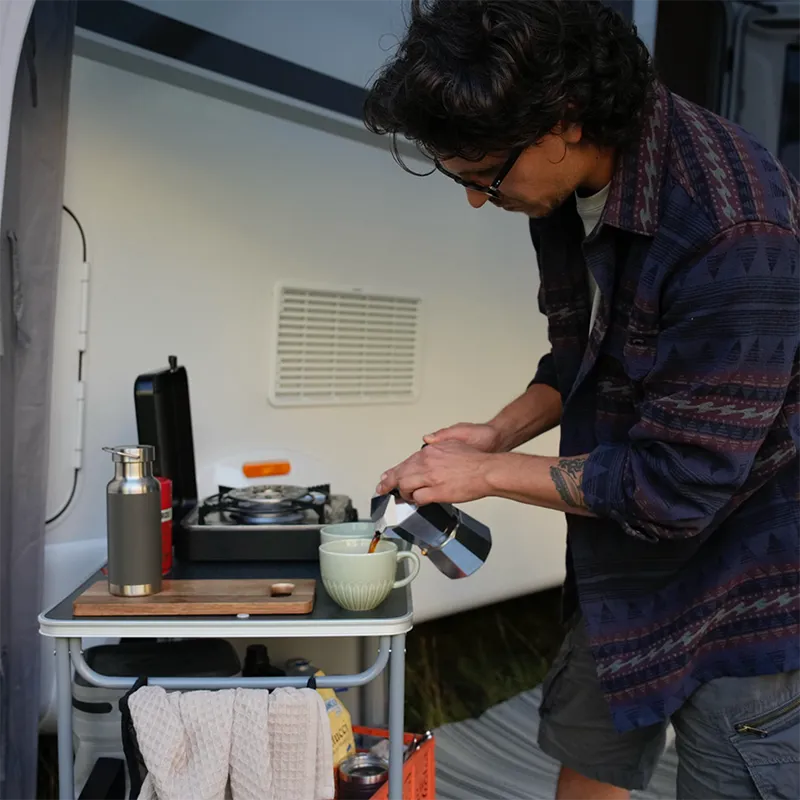 Cadac 1 Cook Turbo FFD Stove QR Portable Gas Camping Stove with Quick Release