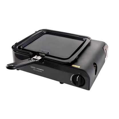 Cadac Van Cook Pro FFD Deluxe Portable Gas Stove for Campervans with Grill Plates