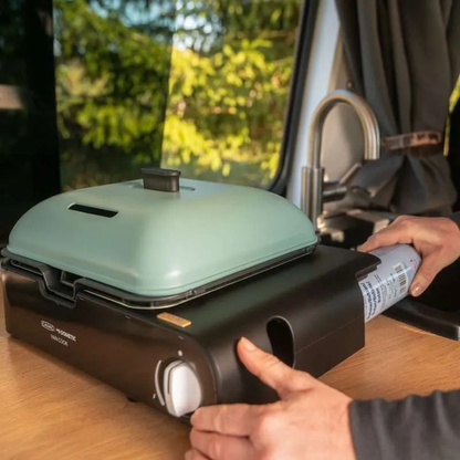 Cadac Van Cook Pro FFD Deluxe Portable Gas Stove for Campervans with Grill Plates