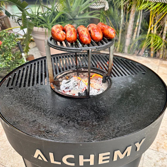 Alchemy Elevated Rack – Double Your Grilling Space Outdoors
