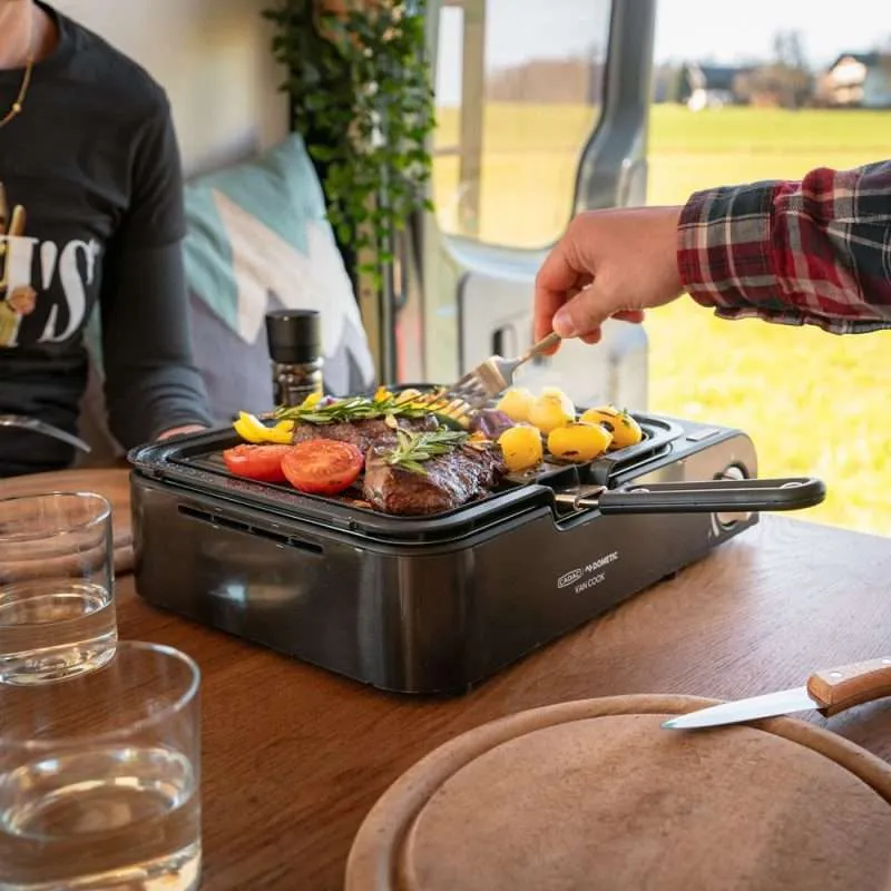 Cadac Van Cook Pro FFD Deluxe Portable Gas Stove for Campervans with Grill Plates