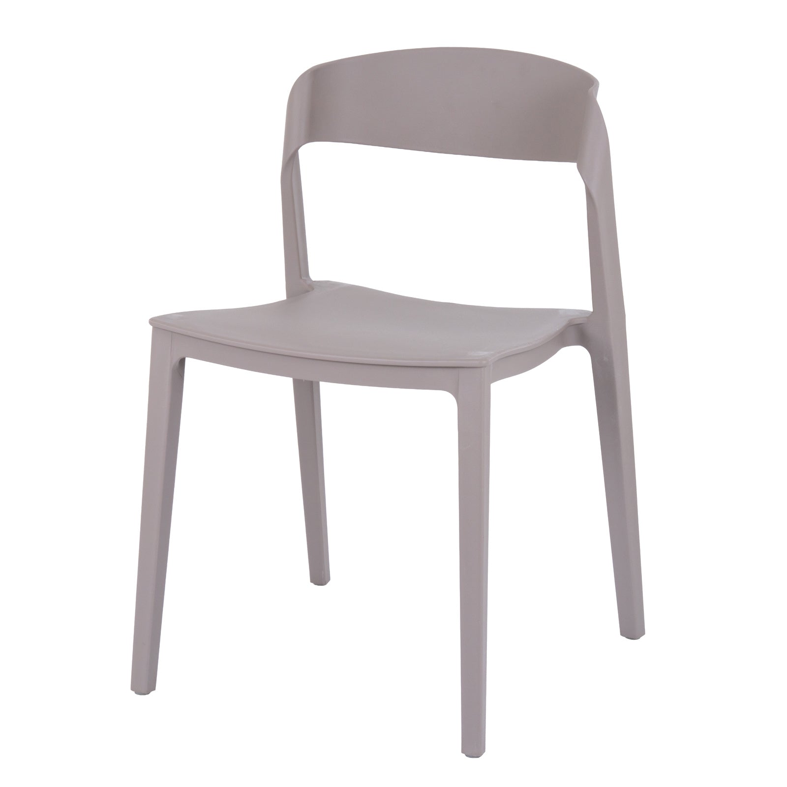 Zen Stone Dining Chair | Modern Indoor & Outdoor Plastic Garden Chair