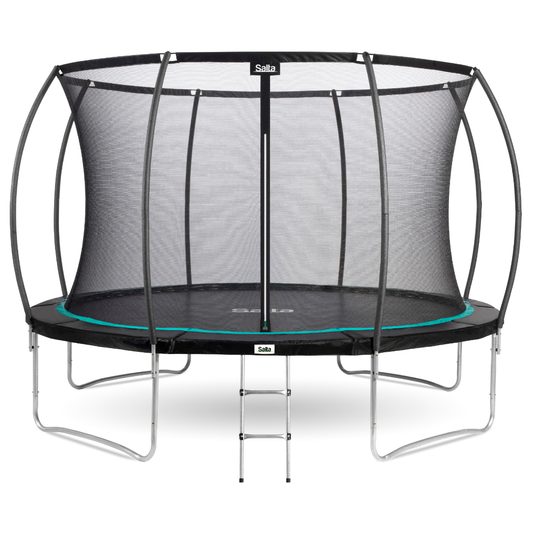 14ft Salta Cosmos Round Trampoline with Enclosure