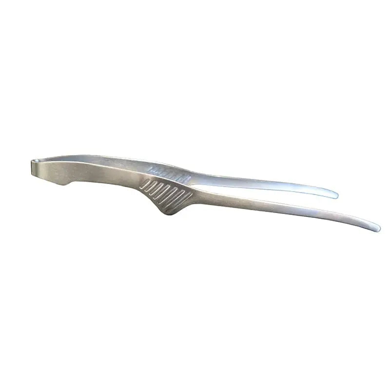GRLLR Stainless Steel BBQ Tweezers 2 Pack for Precise Table Grilling