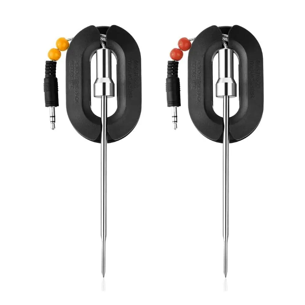 GRLLR Bluetooth Thermometer Probes 2 Pack for BBQ Temperature Monitoring