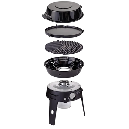 Cadac Safari Chef 30 HP Deluxe Portable Gas BBQ for Threaded Gas Cartridges
