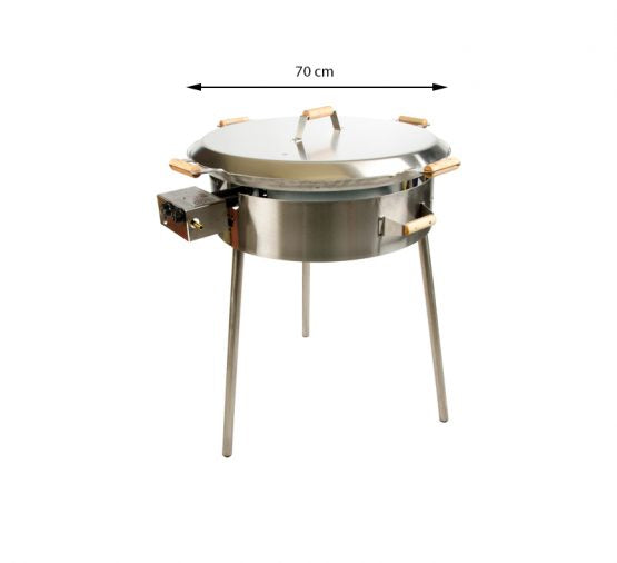 GrillSymbol 70cm Paella Lid for PRO 720 and Basic 720 Heat Control Cover