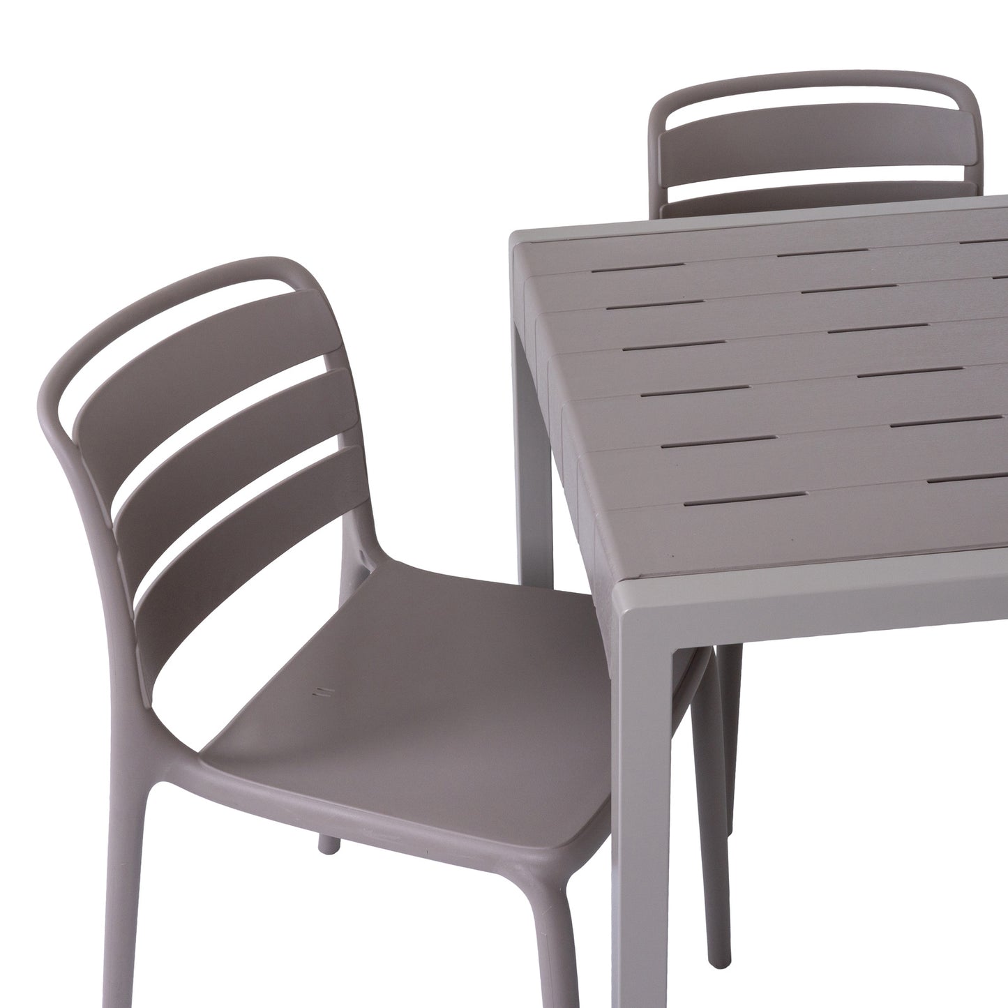 Sol Stone Indoor & Outdoor Dining Table | Spacious Modern Garden & Patio Table