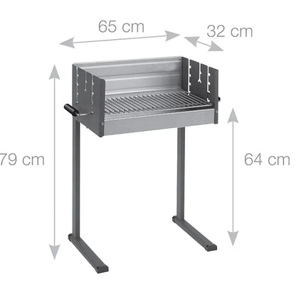 Martinsen Box BBQ 7100 Danish Charcoal BBQ with Adjustable Grill