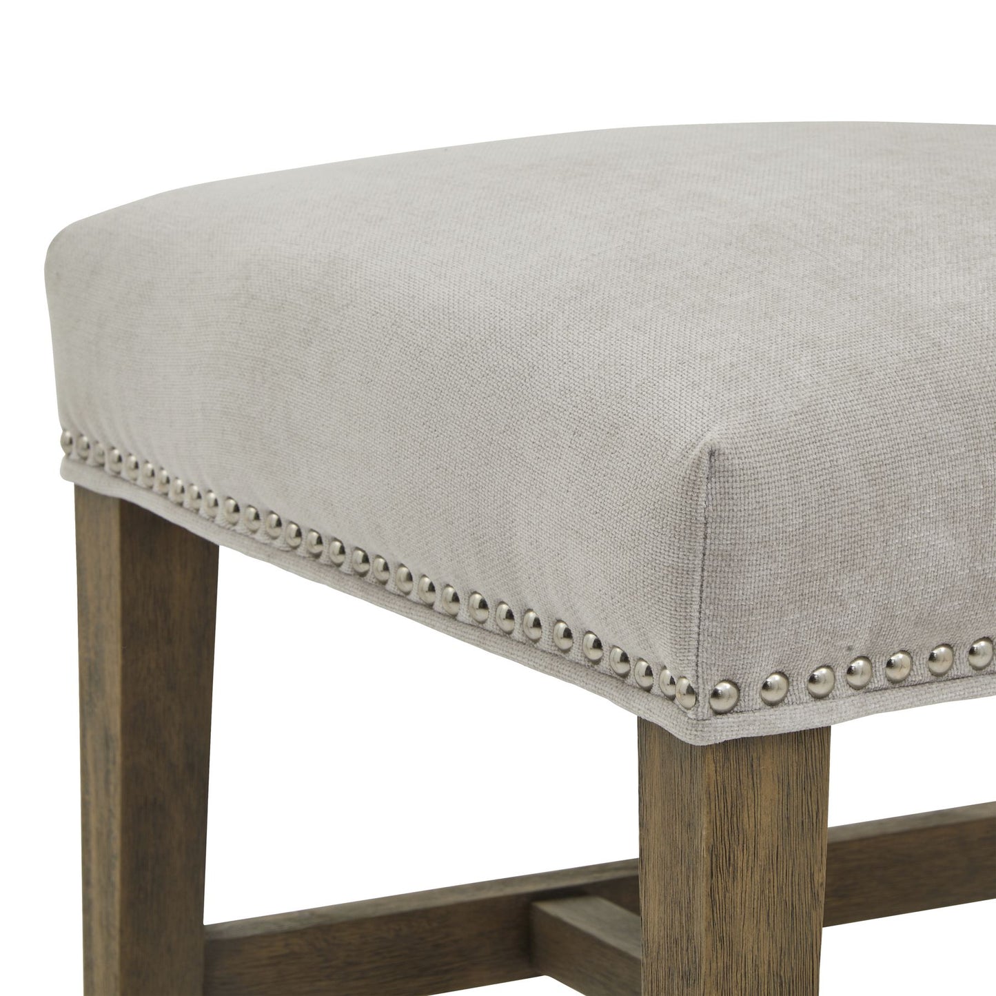 Cobham Grey Dining Chair | Weathered Oak & Upholstered Dining Seat