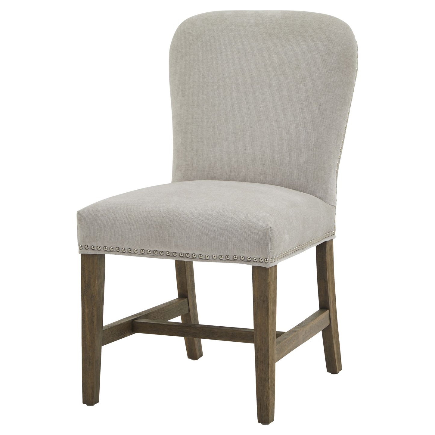 Cobham Grey Dining Chair | Weathered Oak & Upholstered Dining Seat