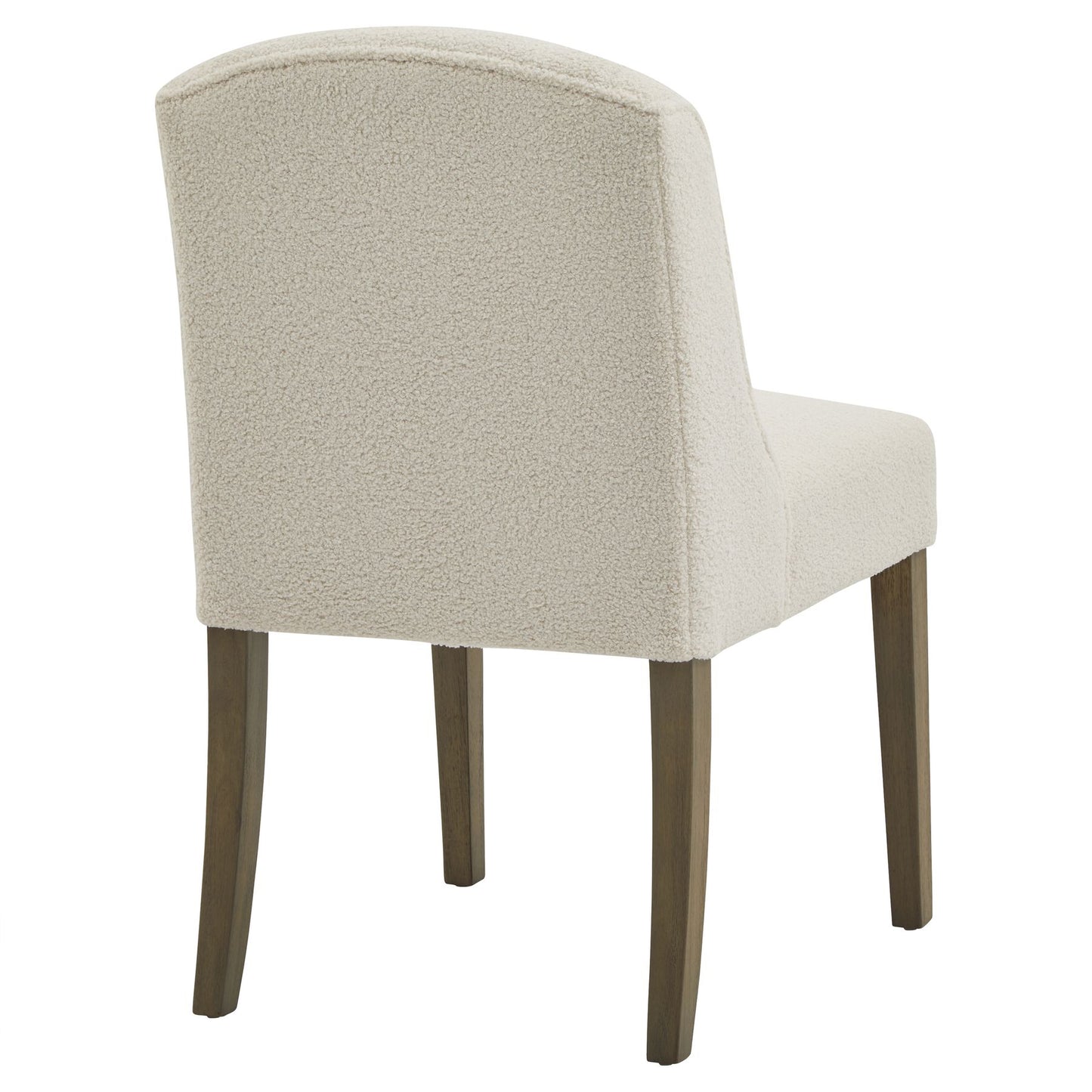 Compton Boucle Dining Chair | Cream Upholstered Dining Seat