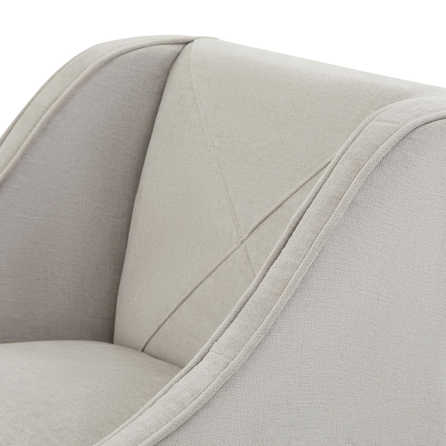 Epsom Grey Bar Stool | Light Grey Fabric Breakfast Bar Chair