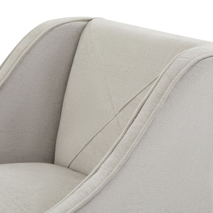 Epsom Grey Bar Stool | Light Grey Fabric Breakfast Bar Chair