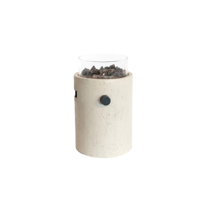 Happy Cocooning, Lumi Stone, Gas Table Burner - Travertine