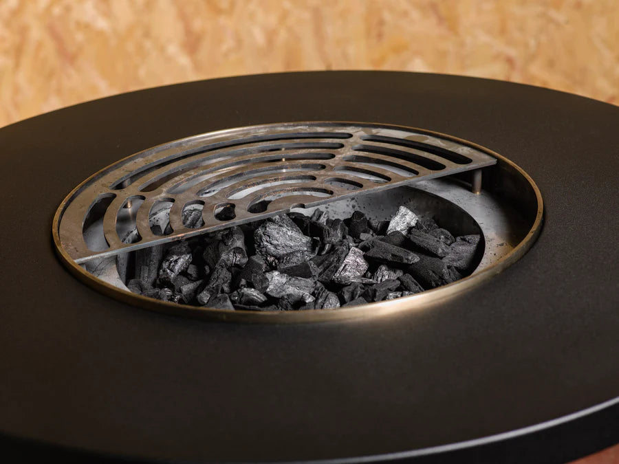 The ‘O’ Grill – Fire and Ice | METARTAL Outdoor Fire Pit, BBQ & Drinks Table