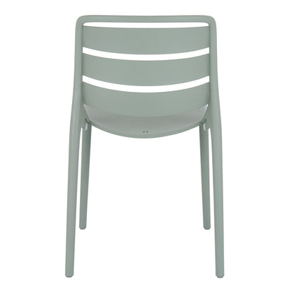 Velo French Grey Dining Chair | Stylish Indoor & Outdoor Plastic Garden Chair