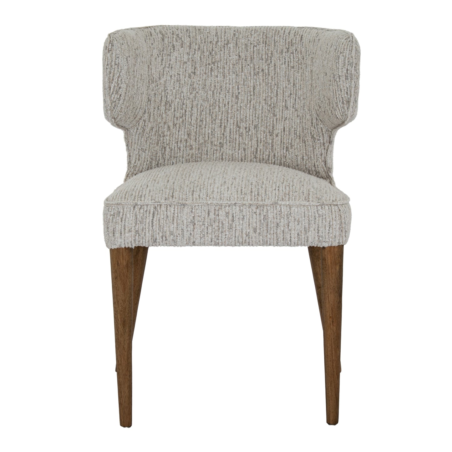 Avia Mist Dining Chair | Grey Fabric Upholstered Wooden Dining Seat