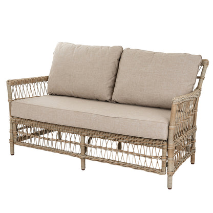 Provence Beige Outdoor 4 Seater Lounge Set for Stylish Garden Living