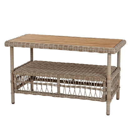 Provence Beige Outdoor 4 Seater Lounge Set for Stylish Garden Living