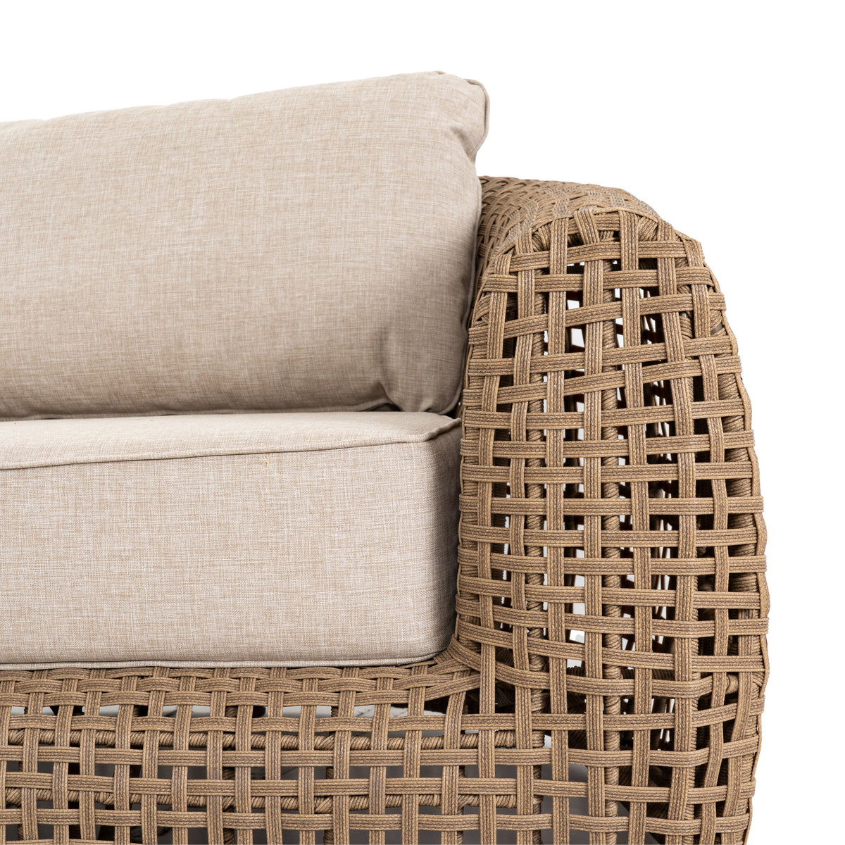 Bloom Collection Outdoor Sofa | Deep & Comfortable 202cm Garden Sofa