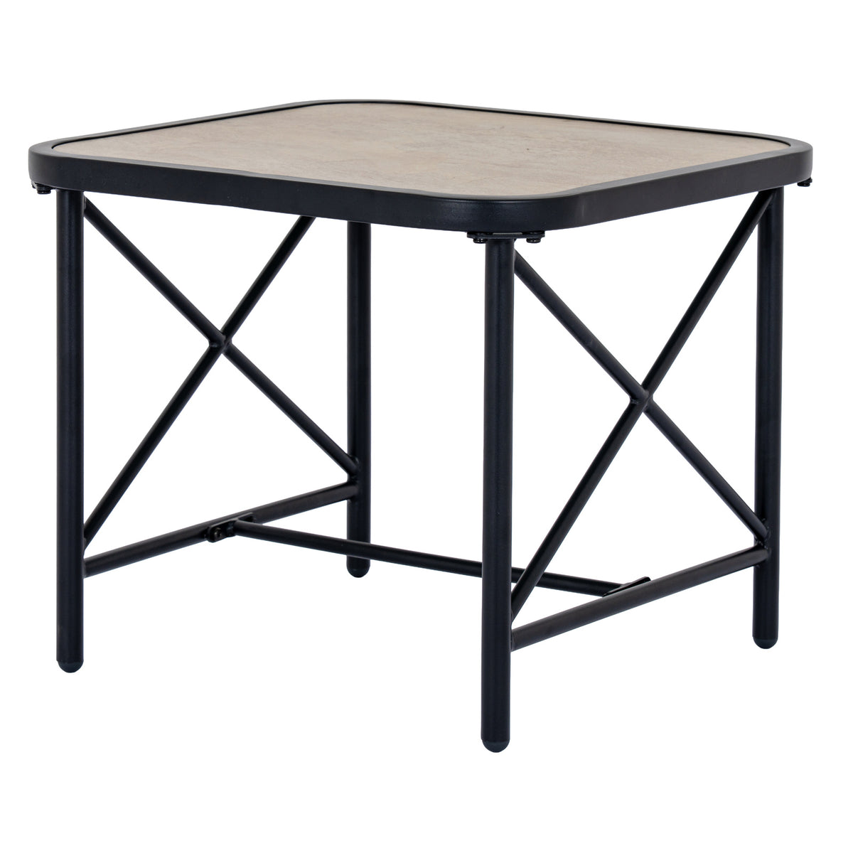 Madison Black Bistro Set for Indoor and Outdoor Relaxing