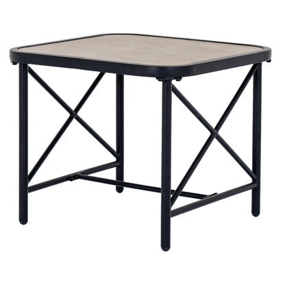 Madison Black Bistro Set for Indoor and Outdoor Relaxing
