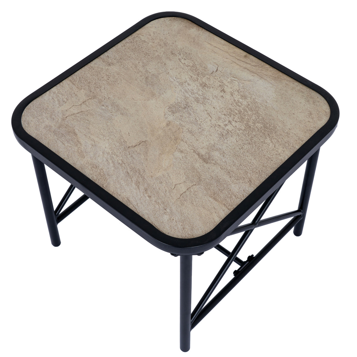 Madison Black Bistro Set for Indoor and Outdoor Relaxing