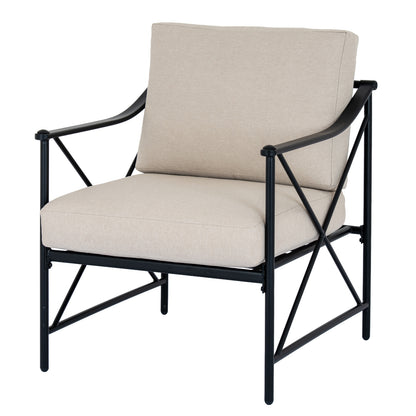 Madison Black Bistro Set for Indoor and Outdoor Relaxing