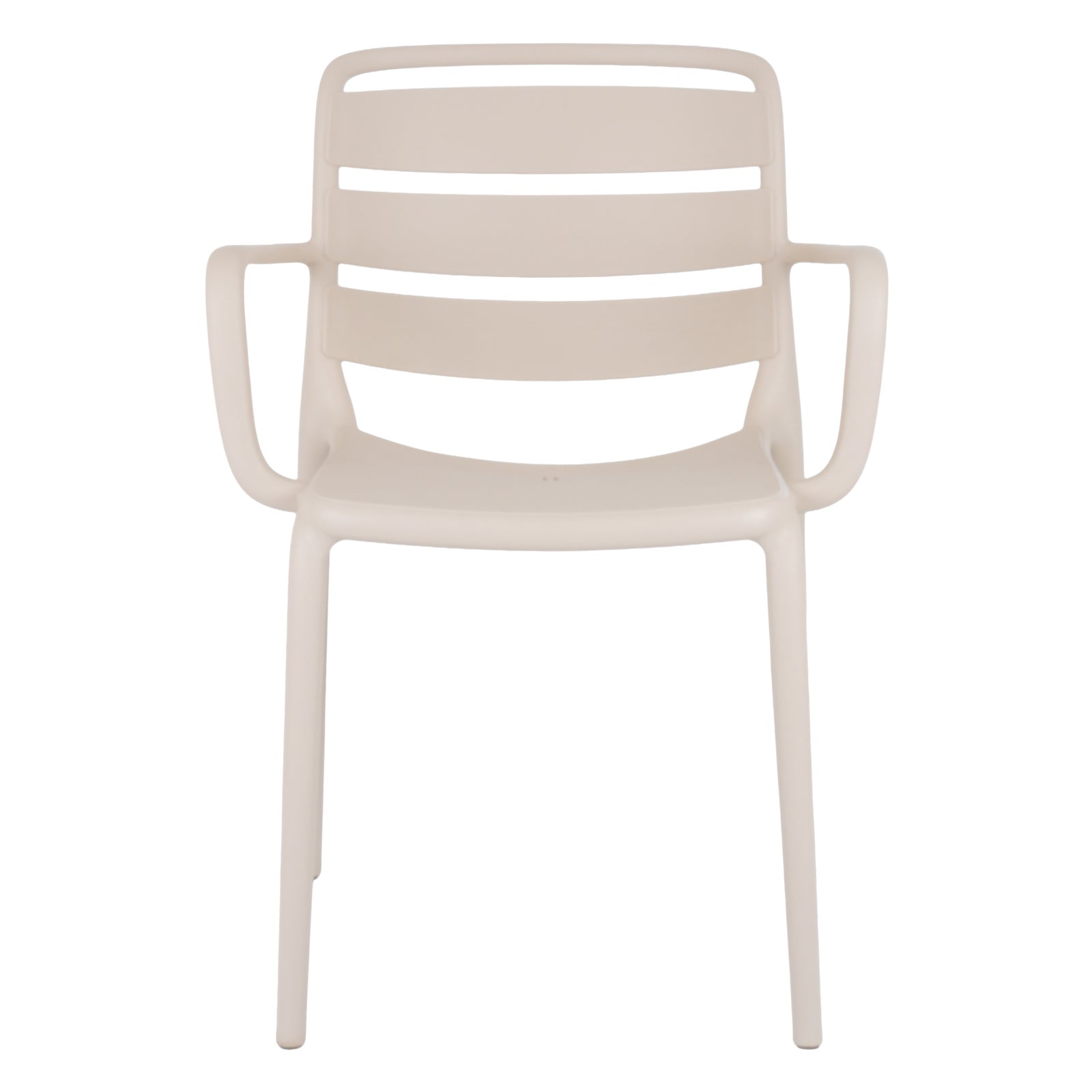 Velo Putty Carver Chair | Comfortable Indoor & Outdoor Dining Chair with Armrests