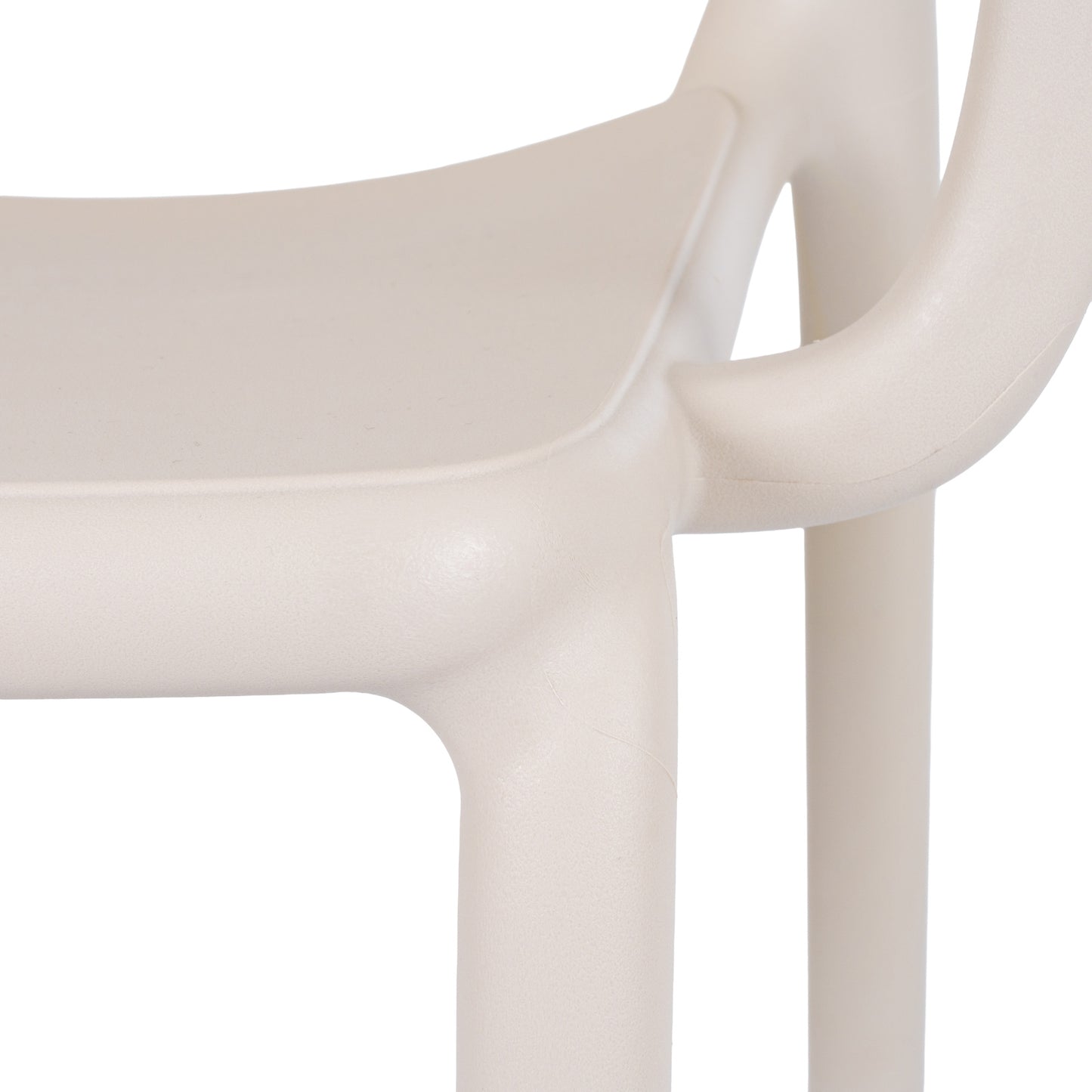 Velo Putty Carver Chair | Comfortable Indoor & Outdoor Dining Chair with Armrests