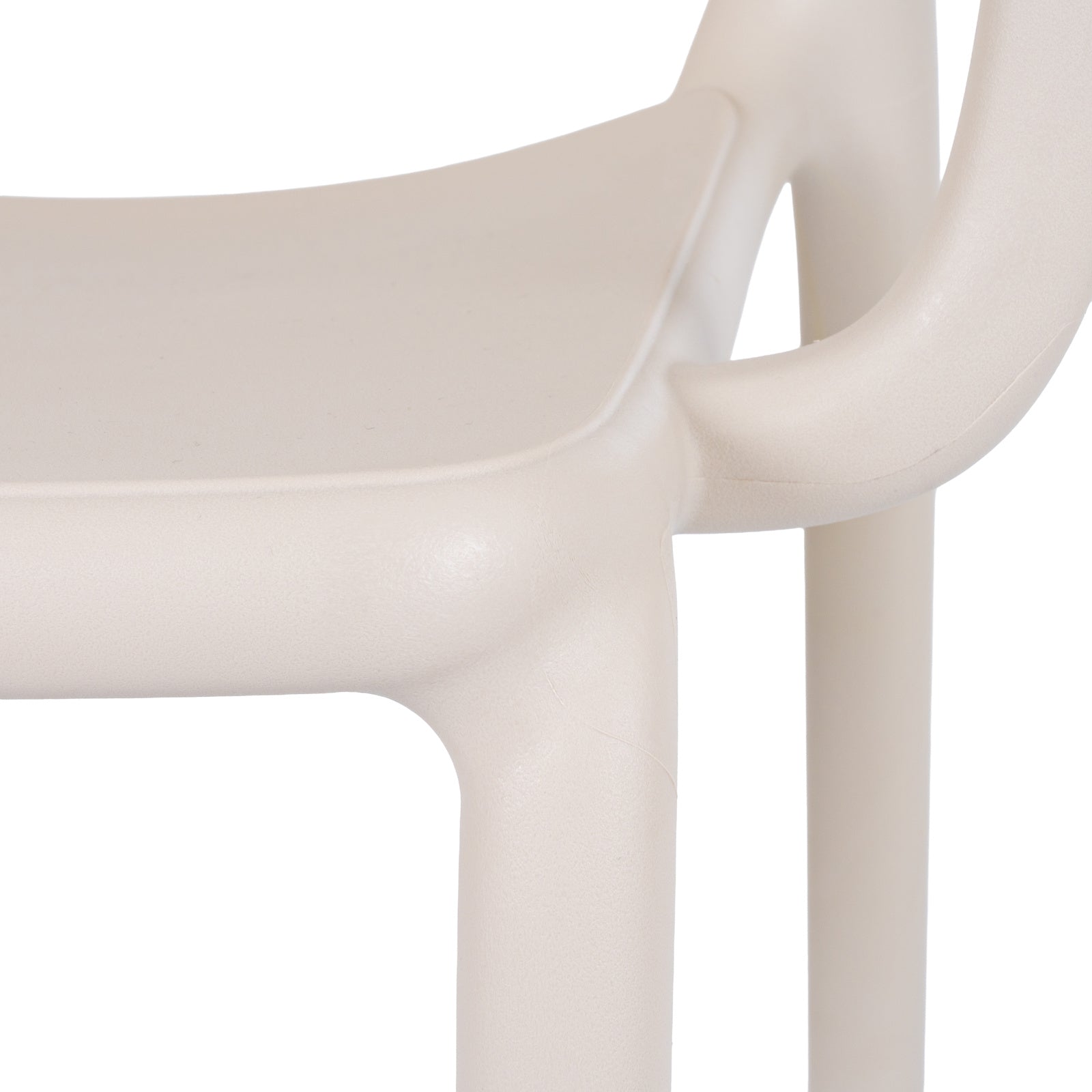 Velo Putty Carver Chair | Comfortable Indoor & Outdoor Dining Chair with Armrests