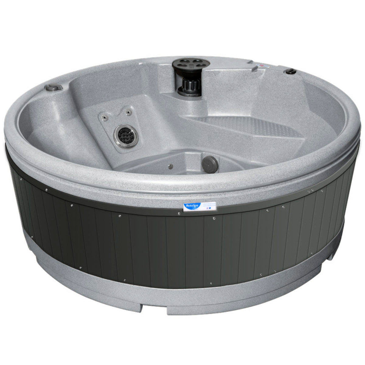 RotoSpa QuatroSpa Hot Tub & Ice Bath | 6-Person Family Garden Spa