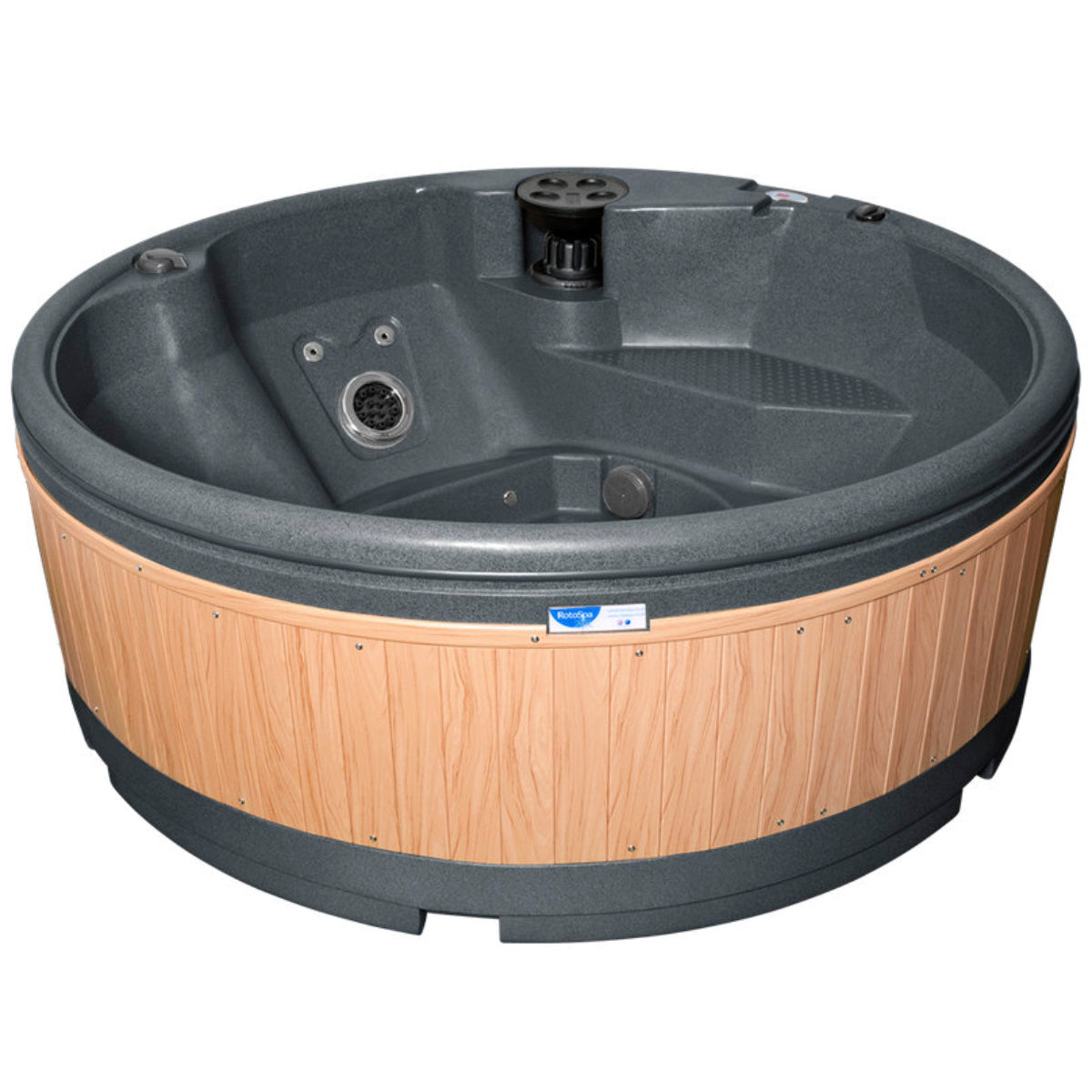 RotoSpa QuatroSpa Hot Tub & Ice Bath | 6-Person Family Garden Spa