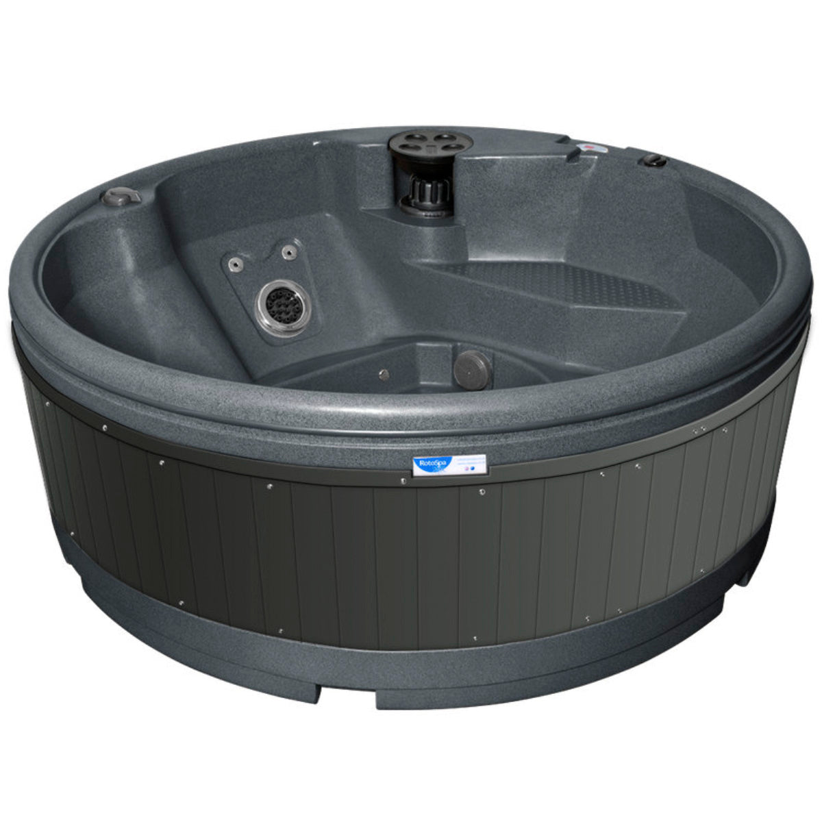 RotoSpa QuatroSpa Hot Tub & Ice Bath | 6-Person Family Garden Spa