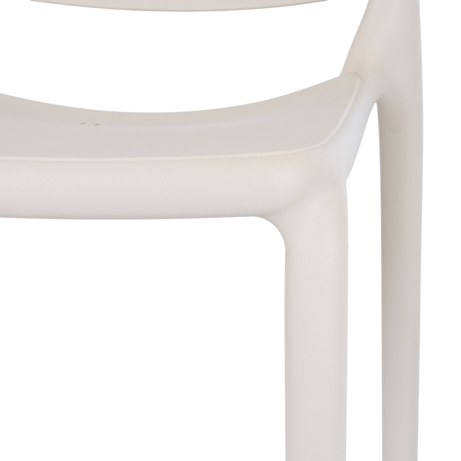 Velo Putty Dining Chair | Modern Indoor & Outdoor Plastic Garden Chair