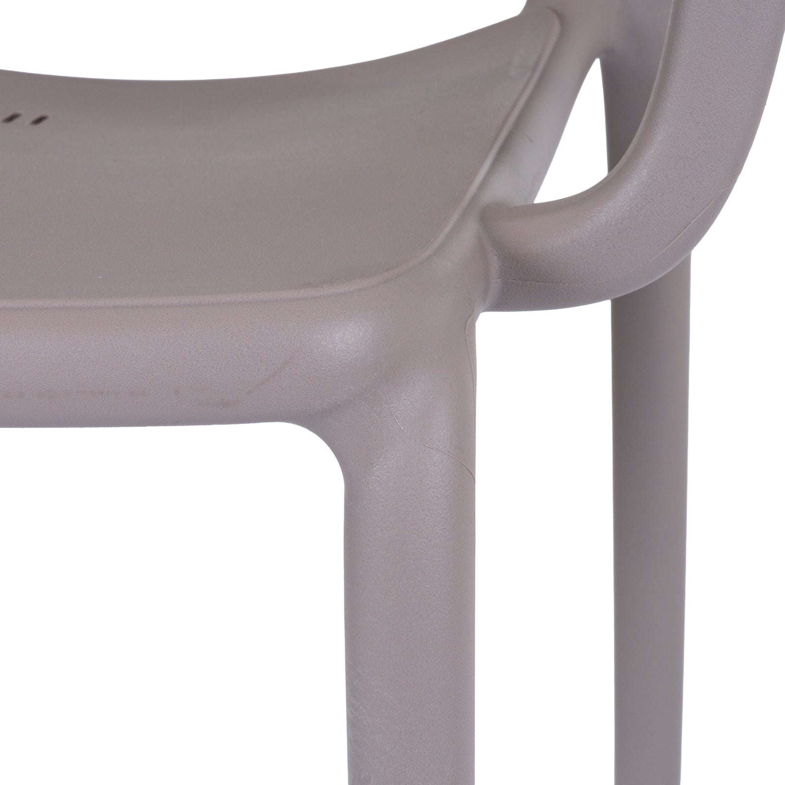 Velo Stone Carver Chair | Modern Indoor & Outdoor Dining Chair with Armrests