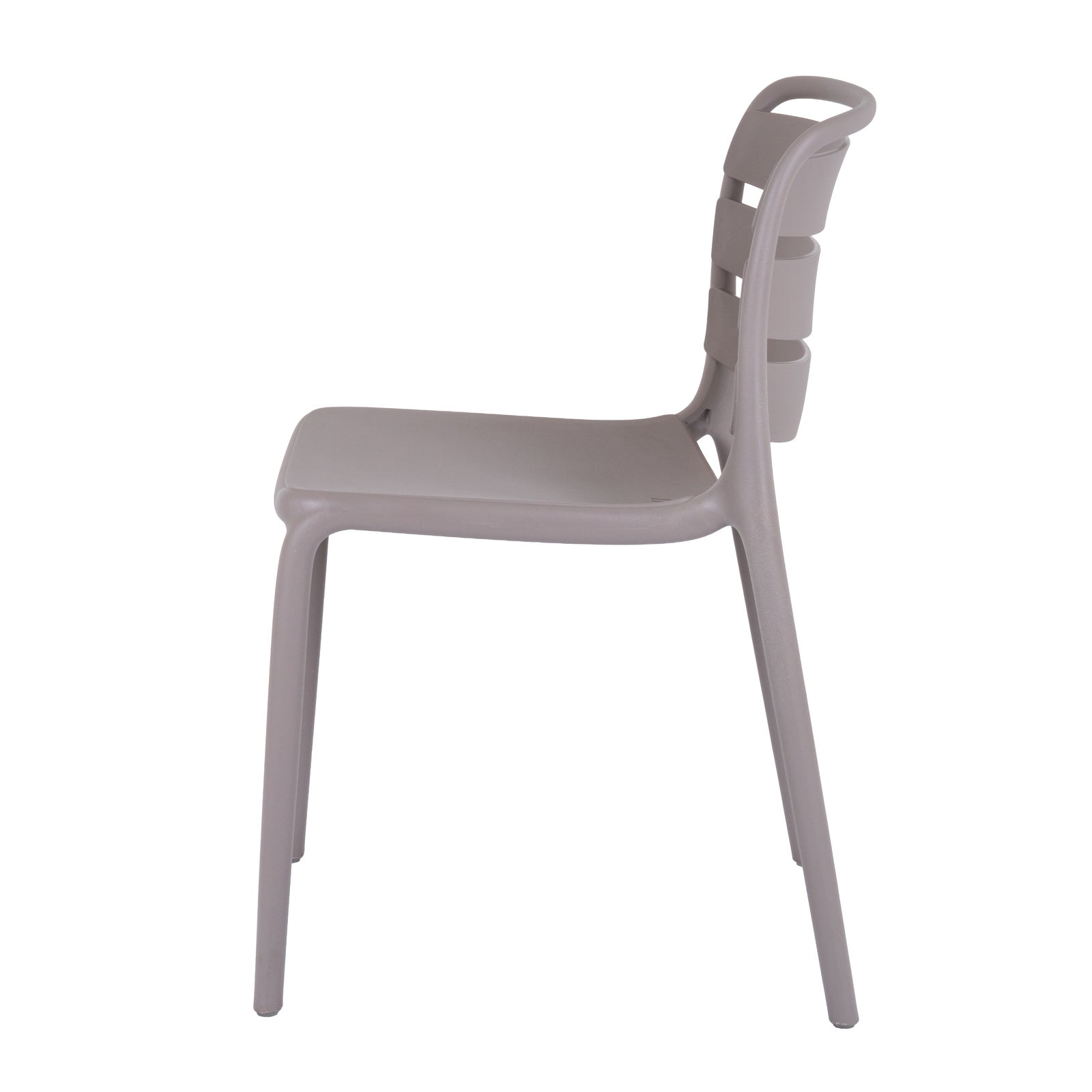 Velo Stone Dining Chair | Modern Indoor & Outdoor Plastic Garden Chair