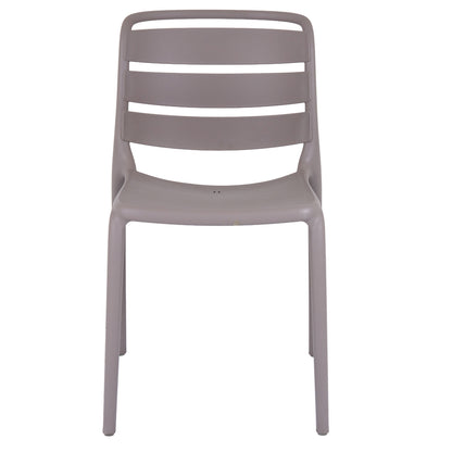 Velo Stone Dining Chair | Modern Indoor & Outdoor Plastic Garden Chair
