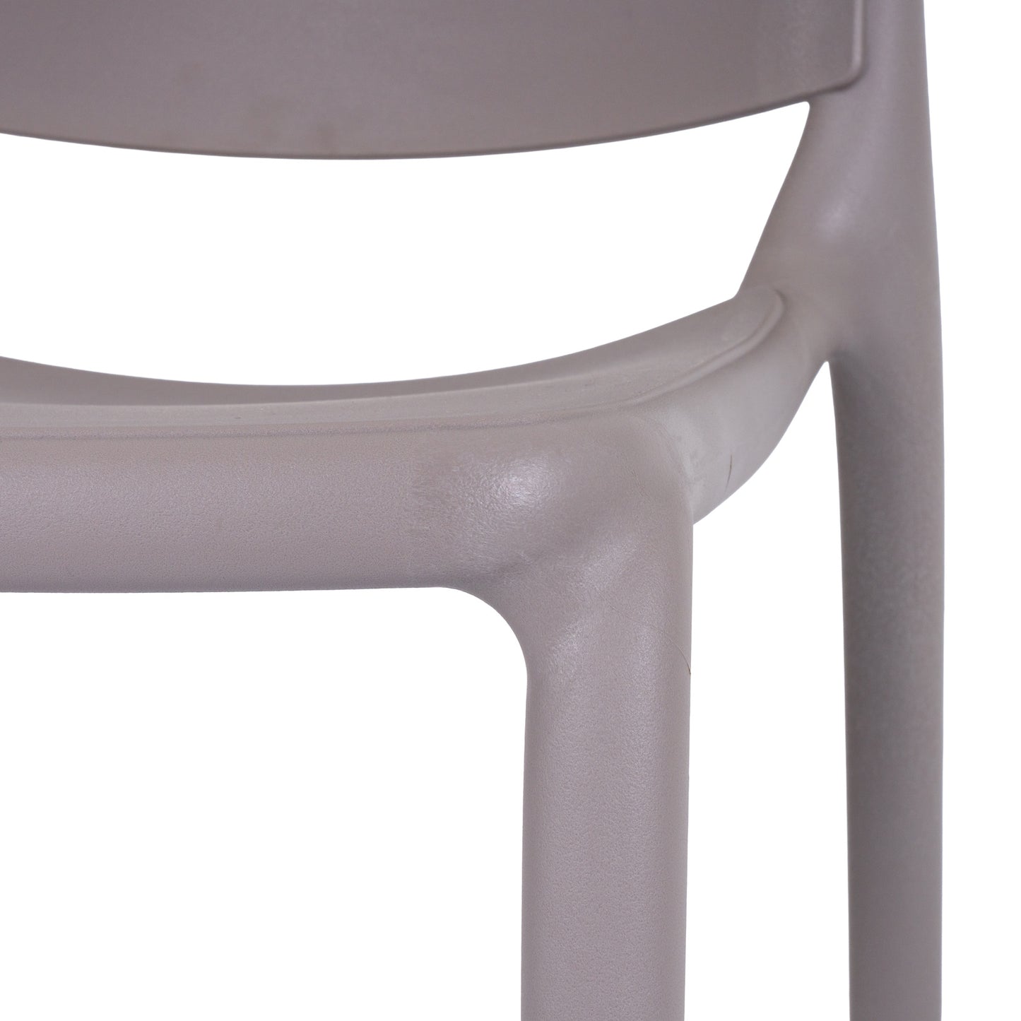 Velo Stone Dining Chair | Modern Indoor & Outdoor Plastic Garden Chair