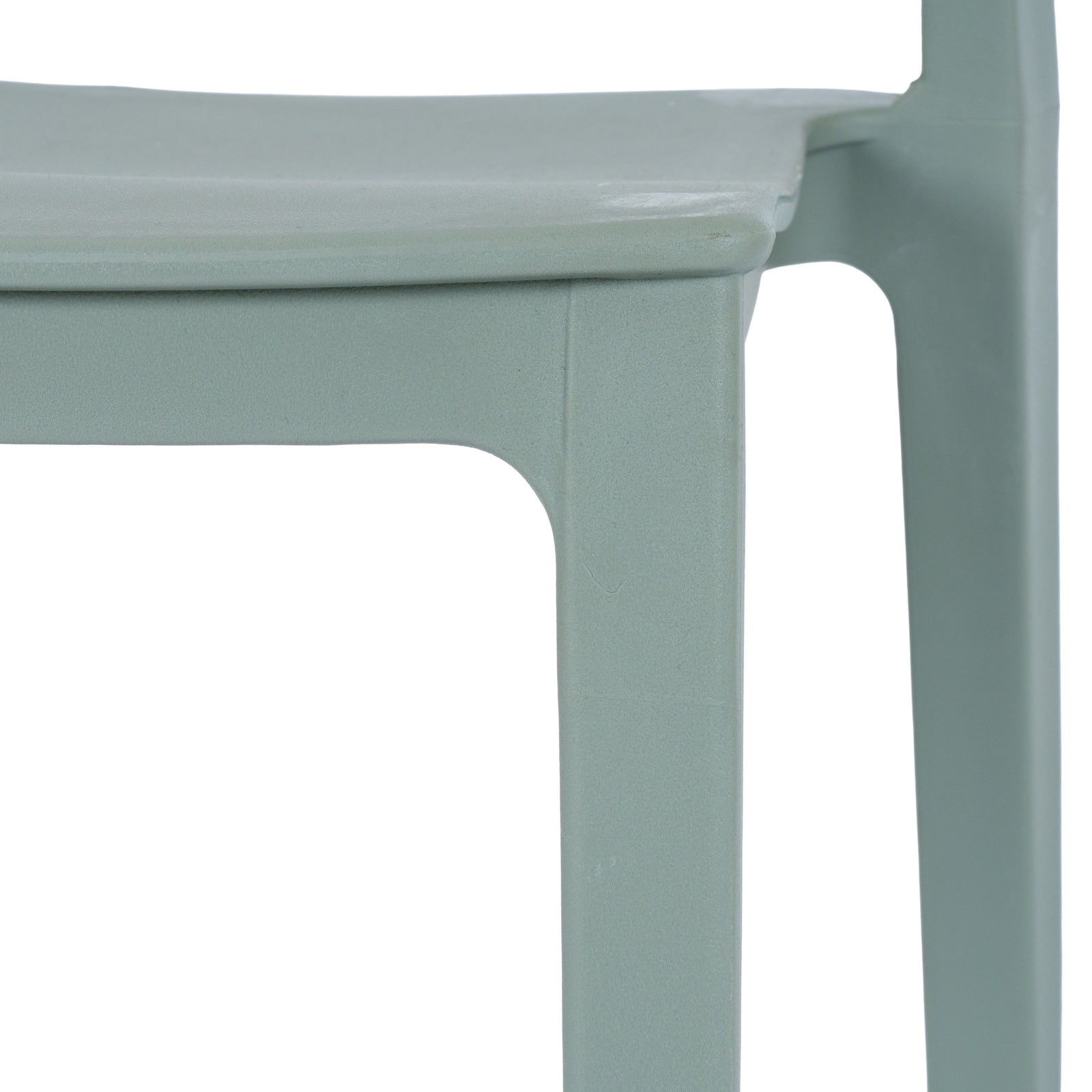 Zen French Grey Dining Chair | Modern Plastic Chair for Indoor & Outdoor Living
