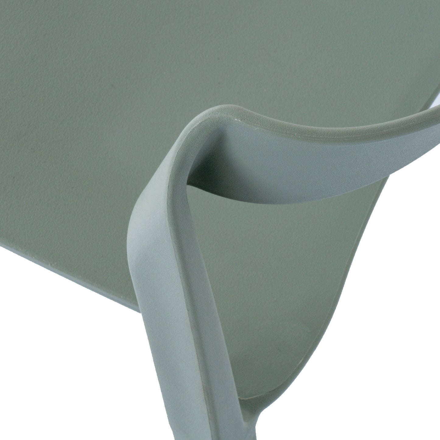 Zen French Grey Dining Chair | Modern Plastic Chair for Indoor & Outdoor Living